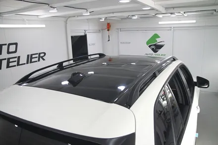 BMW E70 X5 전체 랩핑 에이버리 슈프림 아이보리 화이트 - by 의정부 오토아틀리에, 카스킨