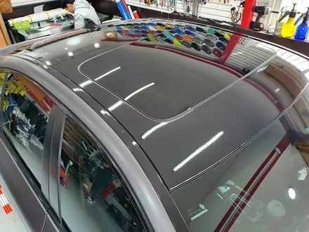 BMW 520D 사틴다크그레이 전체랩핑 의정부 노원 랩핑 오토아틀리에.