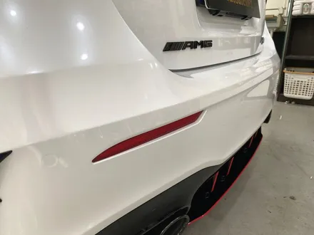 의정부 벤츠 A45 AMG 전체 고광택 화이트펄 랩핑