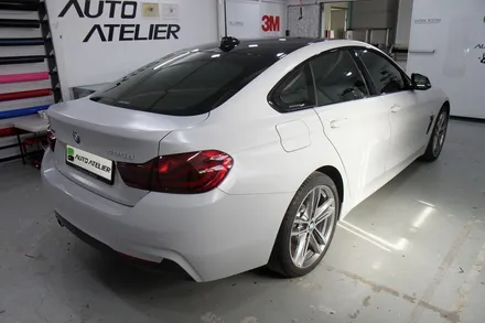 BMW 435D 전체 랩핑 Avery Satin Gray by 의정부 오토아틀리에, 의정부 랩핑, 의정부 카스킨, 전체랩핑 잘하는곳, 인증시공자.