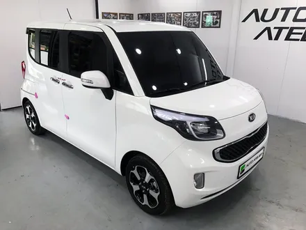 기아 레이 루프스킨 핑크 시공 - by 의정부 오토아틀리에, 레이, 레이루프스킨, 레이랩핑, 의정부랩핑, 의정부 카스킨,