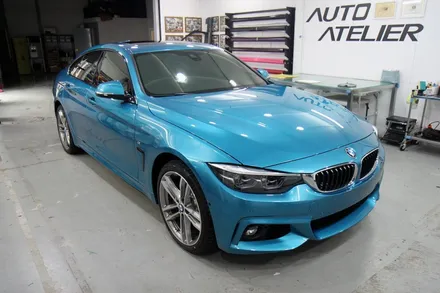 BMW 435D 전체 랩핑 Avery Satin Gray by 의정부 오토아틀리에, 의정부 랩핑, 의정부 카스킨, 전체랩핑 잘하는곳, 인증시공자.