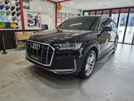 양주 아우디 Audi q7 45tdi 전체 크롬죽이기.