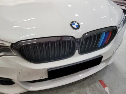 양주 랩핑샵 BMW G바디 5시리즈 크롬죽이기 랩핑!