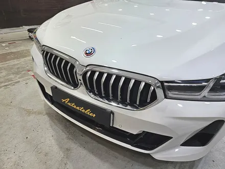 BMW 6gt 630i 크롬죽이기, 그릴교환, 부분 PPF 시공.