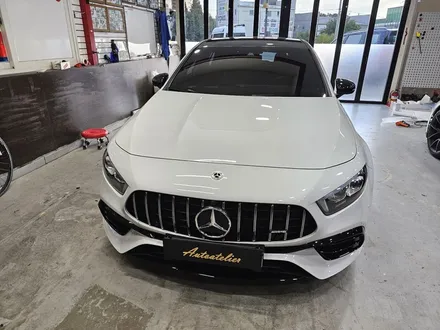 의정부 랩핑샵 벤츠 A45 AMG 루프스킨 시공