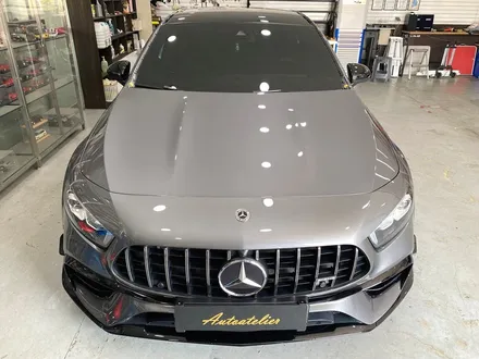 의정부 벤츠 A45 AMG 전체 고광택 화이트펄 랩핑