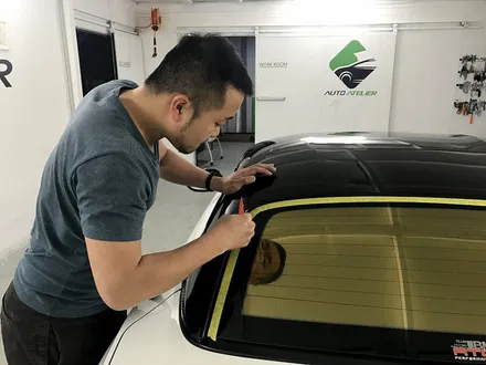 BMW Z4 루프스킨, 사이드미러, 스포일러 랩핑, - by 의정부 오토아틀리에, 의정부 랩핑, 의정부 카스킨, 의정부 루프스킨