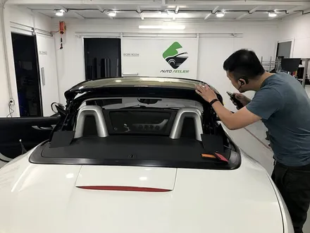 BMW Z4 루프스킨, 사이드미러, 스포일러 랩핑, - by 의정부 오토아틀리에, 의정부 랩핑, 의정부 카스킨, 의정부 루프스킨