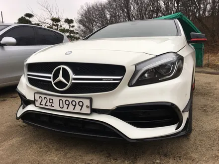 벤츠 A45 AMG | 엠블럼랩핑 by 의정부 오토아틀리에, 의정부특수랩핑, 의정부 랩핑, 의정부 카스킨, AMG 엠블럼랩핑