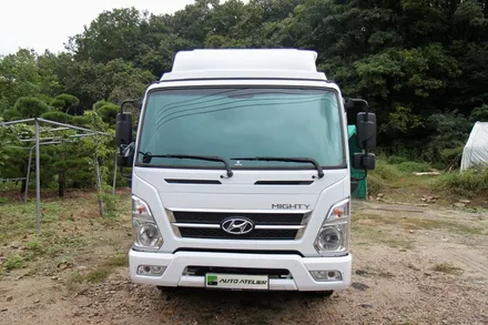 마이티2 활어차 전체랩핑. Avery Satin Black.