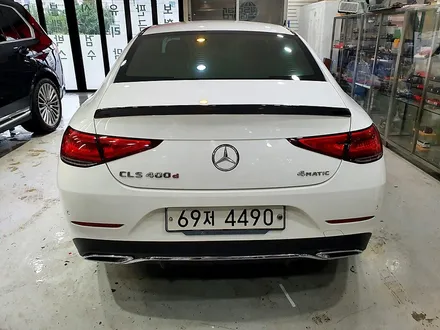 벤츠 CLS 400D 전체랩핑 사틴다크그레이.