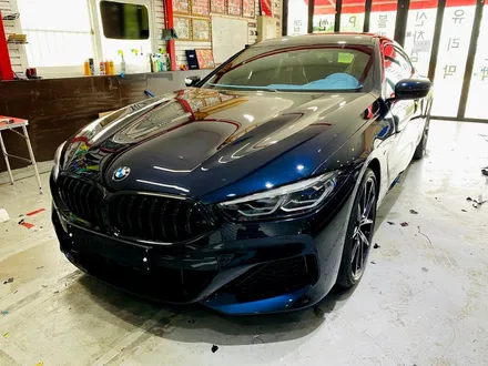 의정부 양주 랩핑샵 오토아틀리에, BMW 8그란쿠페 850i 8시리즈 크롬죽이기 시공,