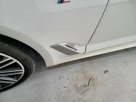 BMW 5시리즈 크롬 없애기 랩핑, 양주 의정부 랩핑샵 오토아틀리에.