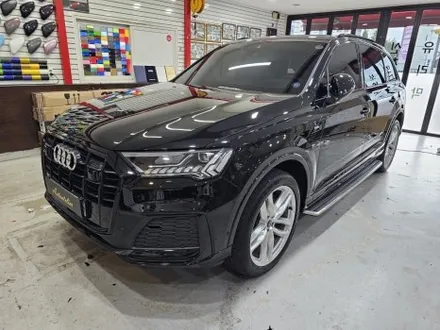 양주 아우디 Audi q7 45tdi 전체 크롬죽이기.