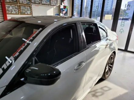 양주 랩핑샵 BMW G바디 5시리즈 크롬죽이기 랩핑!