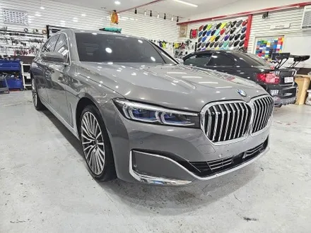 양주 의정부 BMW 740D 전체 고광택 랩핑 시공.