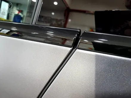 BMW iX 전기차 전체 사틴다크그레이 랩핑 시공, 양주 랩핑샵
