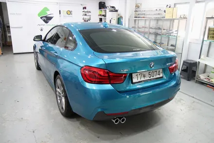 BMW 435D 전체 랩핑 Avery Satin Gray by 의정부 오토아틀리에, 의정부 랩핑, 의정부 카스킨, 전체랩핑 잘하는곳, 인증시공자.