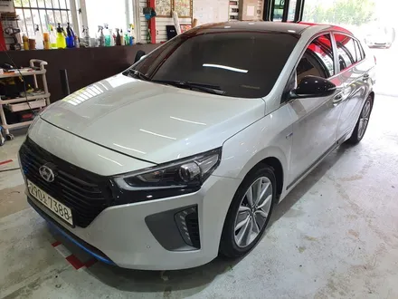 의정부 양주 랩핑샵 아이오닉 루프스킨 시공기.