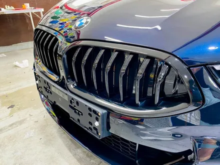 의정부 양주 랩핑샵 오토아틀리에, BMW 8그란쿠페 850i 8시리즈 크롬죽이기 시공,