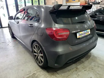 양주 랩핑샵 오토아틀리에, A45AMG 랩핑 재시공.