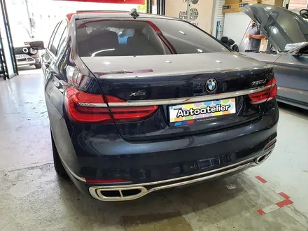 BMW 7시리즈 실내 카본랩핑, 외부 크롬죽이기 양주 오토아틀리에