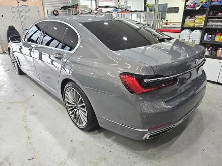 양주 의정부 BMW 740D 전체 고광택 랩핑 시공.