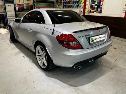 양주 의정부 랩핑샵 오토아틀리에, 벤츠 SLK 350 카본 포인트 랩핑 시공기.