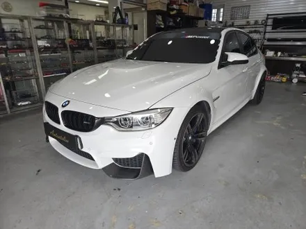 포천 BMW F80 M3 전체 데칼 제거 사틴블랙 풀랩핑