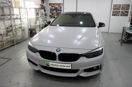 BMW 435D 전체 랩핑 Avery Satin Gray by 의정부 오토아틀리에, 의정부 랩핑, 의정부 카스킨, 전체랩핑 잘하는곳, 인증시공자.