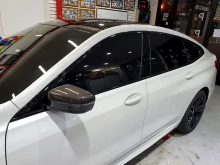BMW 6GT 루프스킨, 크롬죽이기 시공 의정부 양주 랩핑샵 오토아틀리에.