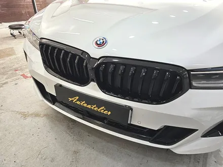 BMW 6gt 630i 크롬죽이기, 그릴교환, 부분 PPF 시공.
