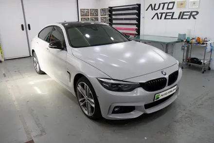 BMW 435D 전체 랩핑 Avery Satin Gray by 의정부 오토아틀리에, 의정부 랩핑, 의정부 카스킨, 전체랩핑 잘하는곳, 인증시공자.