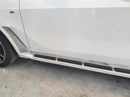 의정부 양주 랩핑샵 오토아틀리에 BMW X7 크롬죽이기, 크롬딜리트 시공.