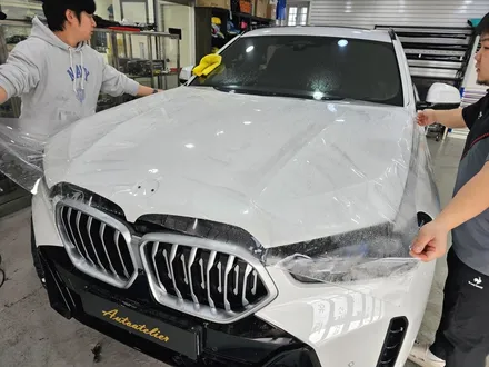 양주 BMW X6 본넷 , 도어, 미러, 필러 PPF 시공 하였습니다.