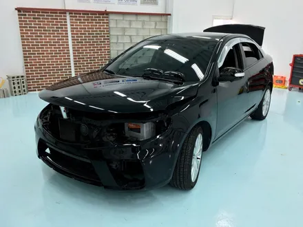 Kia Forte White Pearl Full Wrapping