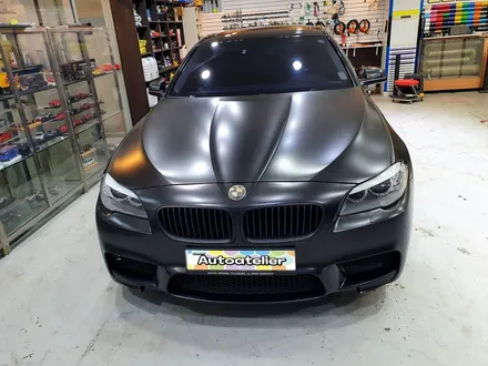 의정부 랩핑 양주 오토아틀리에 BMW 520D 전체랩핑 제거 재시공.