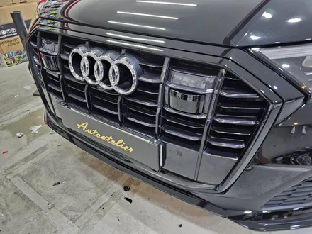 양주 아우디 Audi q7 45tdi 전체 크롬죽이기.
