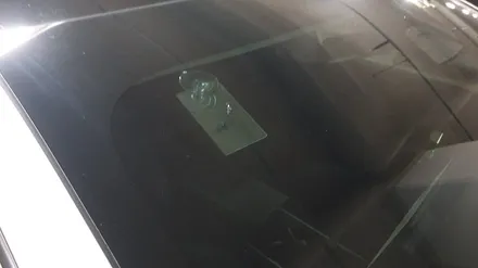 부산자동차유리복원 테슬라 앞유리 복원 / 부산 해운대