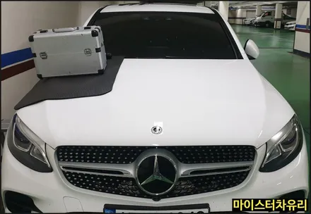 진해자동차유리복원 유리용접 돌빵 파손 수리 후기 / 부산 해운대