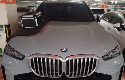 기장차유리복원 bmw 돌빵 용접~ 방치하지 마세요! / 부산 해운대