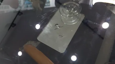 부산자동차유리복원/용접 마이스터차유리 / 부산 해운대