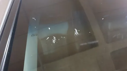 진해유리복원 신항 유리용접 출장으로 돌빵 해결 / 부산 해운대