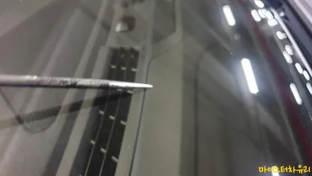 양산자동차유리복원 돌빵파손 출장 작업후기 / 부산 해운대