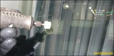 마산자동차유리복원 포터 앞유리돌빵 수리 후기 / 부산 해운대