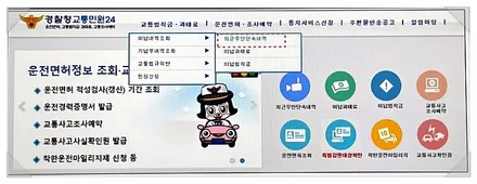 신호위반 벌금 벌점 과태료 금액 조회 방법 / 부산 해운대