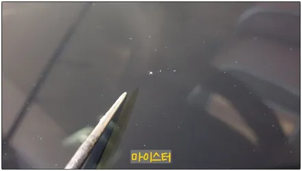 부산자동차유리복원 BMW X6 돌빵 수리했어요 / 부산 해운대