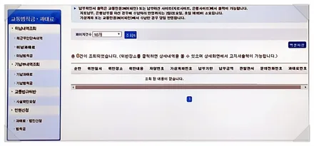 신호위반 벌금 벌점 과태료 금액 조회 방법 / 부산 해운대