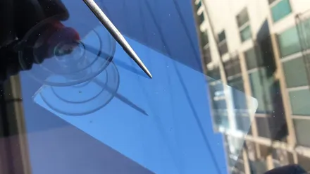 창원유리복원 포르테 차 앞 유리 크랙 의창구 유리복원 수리했어요 / 부산 해운대